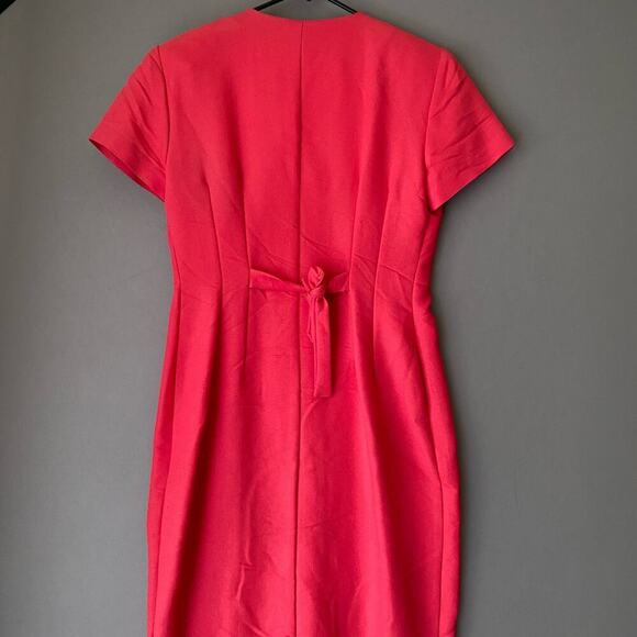 Dji sz 10 VINTAGE embroidered pencil dress - Picture 9 of 9